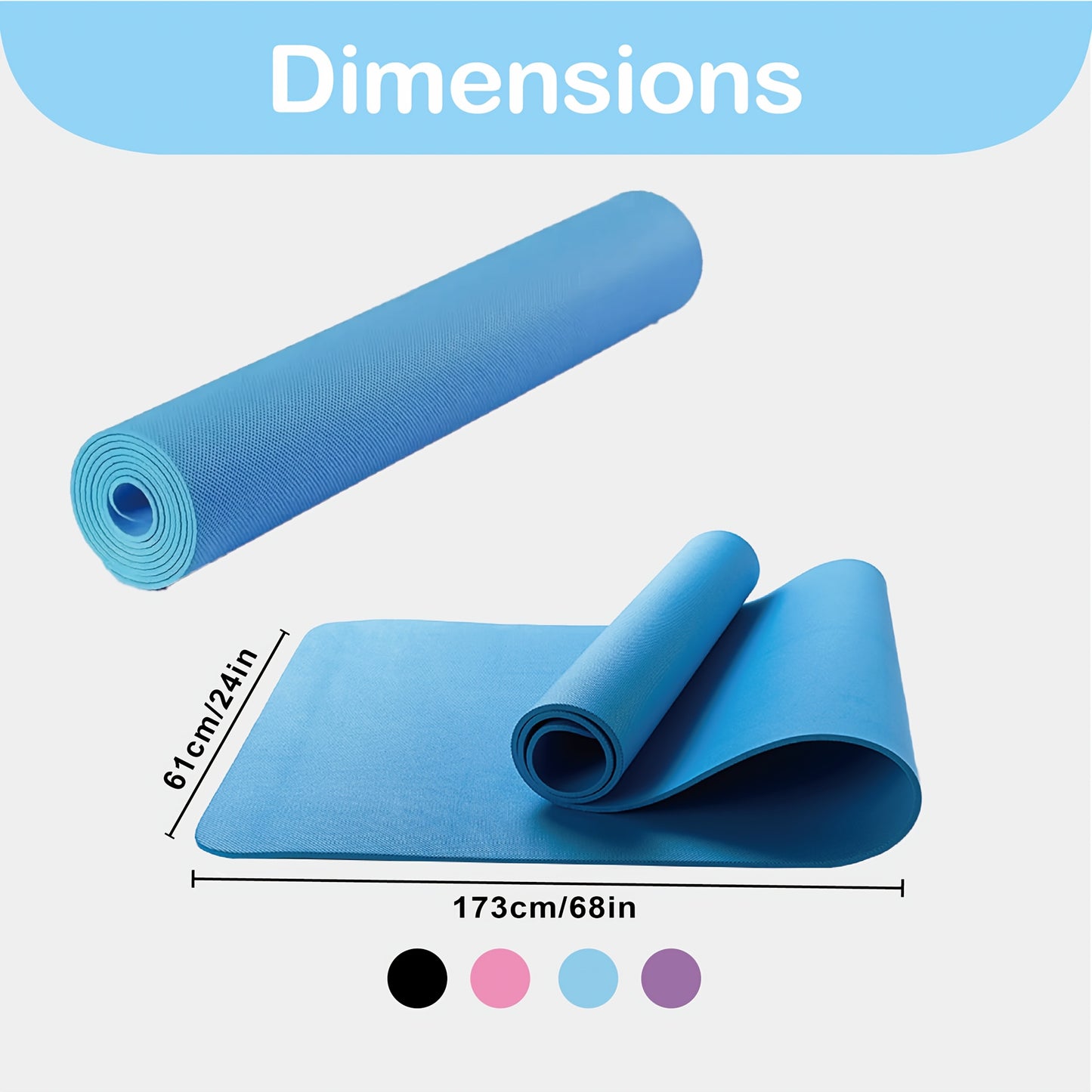 Non-Slip EVA Yoga Mat